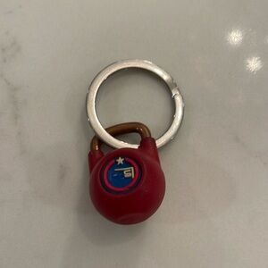 F45 Kettle Bell Red Keychain